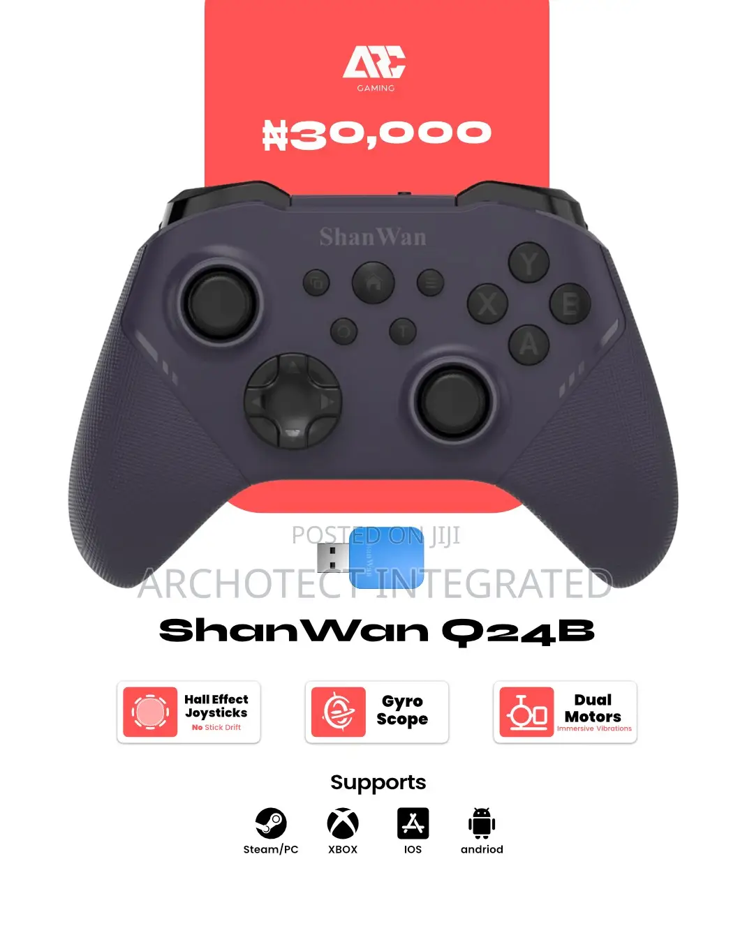 Shan-Wan Q24B Wireless Controller