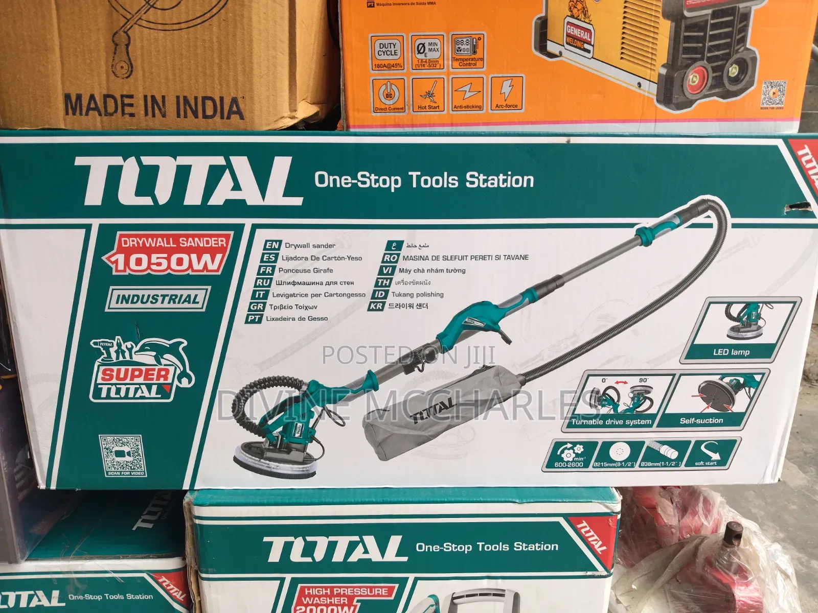 Total 1050w Wall Sander