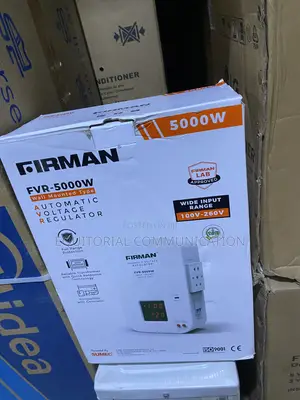 Firman Automatic Voltage Regulator 5000W FVR-5000W for Home Use