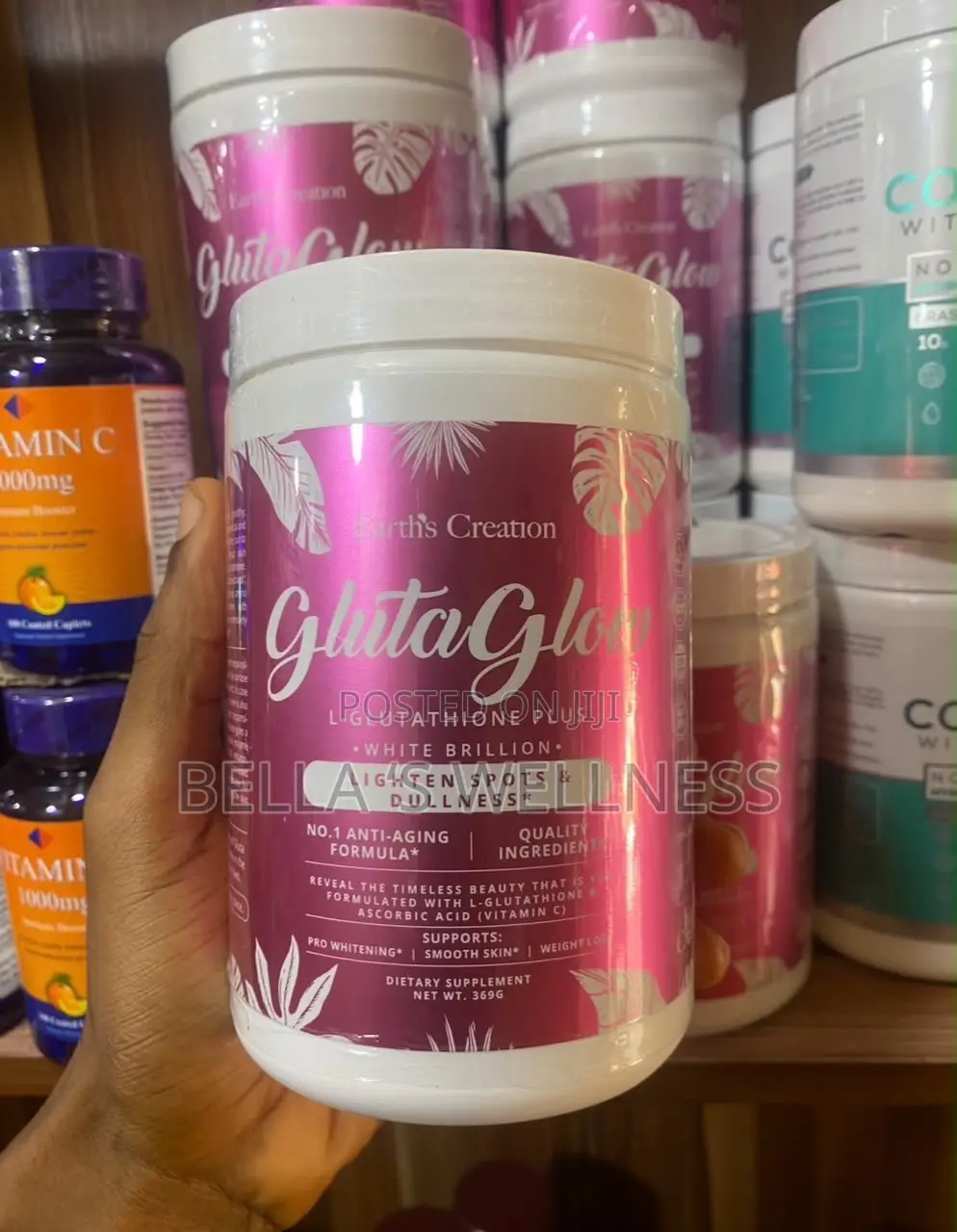 Earth's Creation Glutaglow - Glutathione Plus 369g