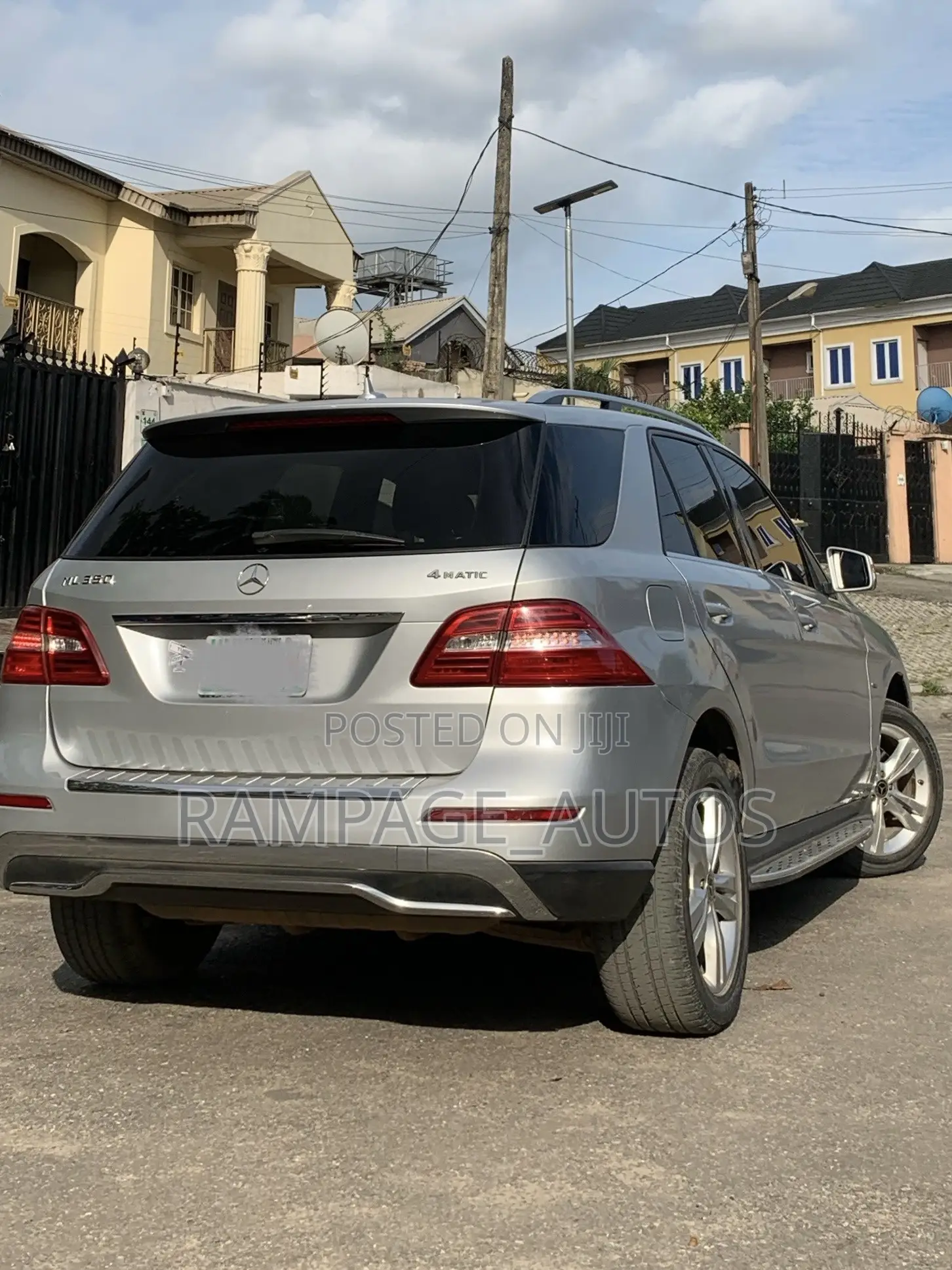 Mercedes-Benz M Class 2012 Silver