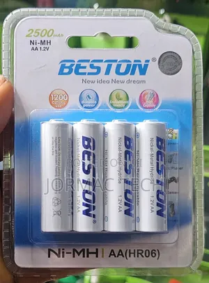 Beston Rechargeable Battery NI-MH 1.2V AA