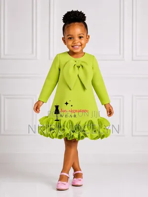 Lemon Green Dress