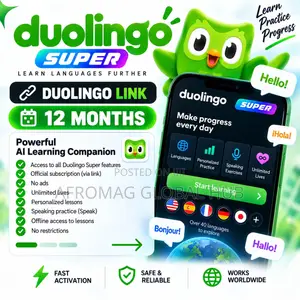 Duolingo Super | 12 Months | Personal Account | Redeem Link