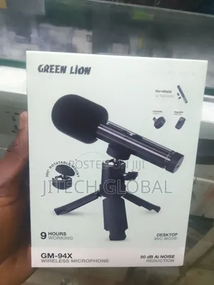Green Lion Gm-94x Wireless Microphone With Smart Ai Noise Reduction