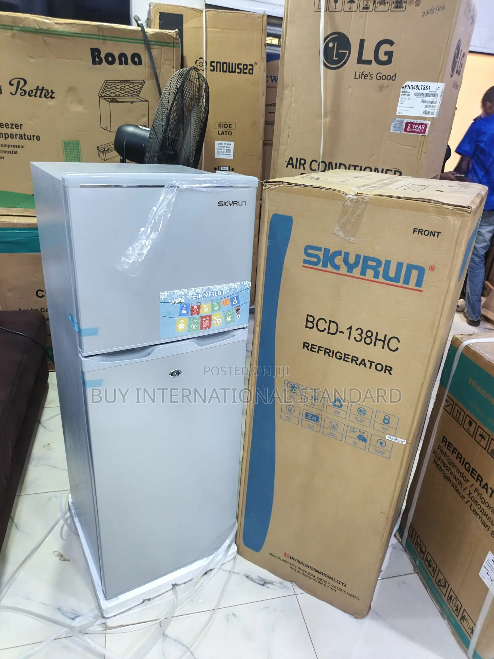 Skyrun Bedroom Mini Fridge 55 Litres BCD-55A