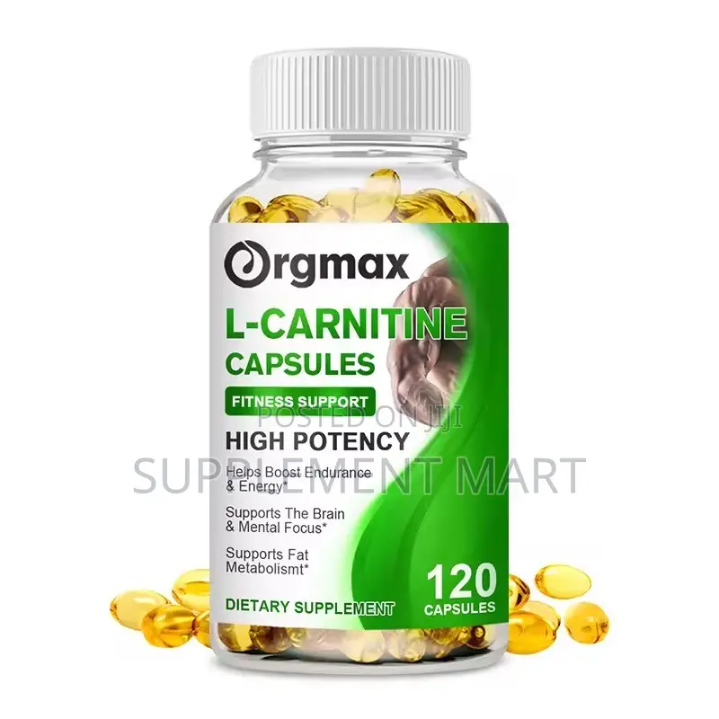 L-Carnitine Capsules X120 - Weight Management and Muscle Recovery
