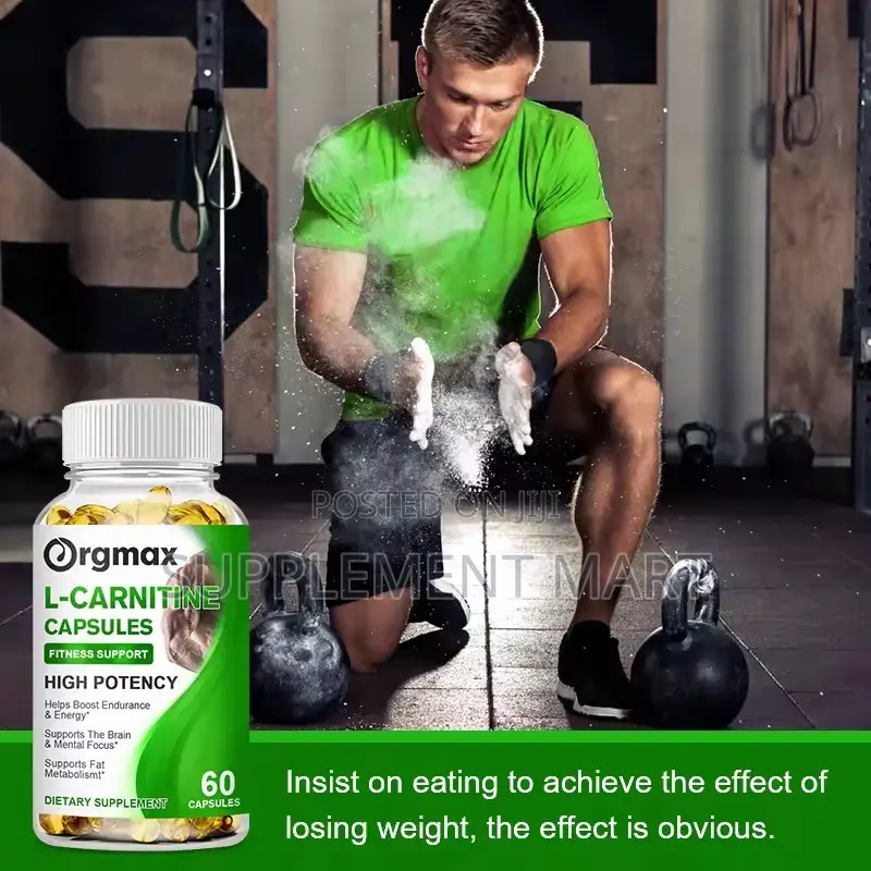 L-Carnitine Capsules X120 - Weight Management and Muscle Recovery