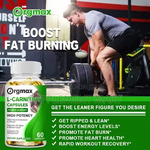 L-Carnitine Capsules X120 - Weight Management and Muscle Recovery