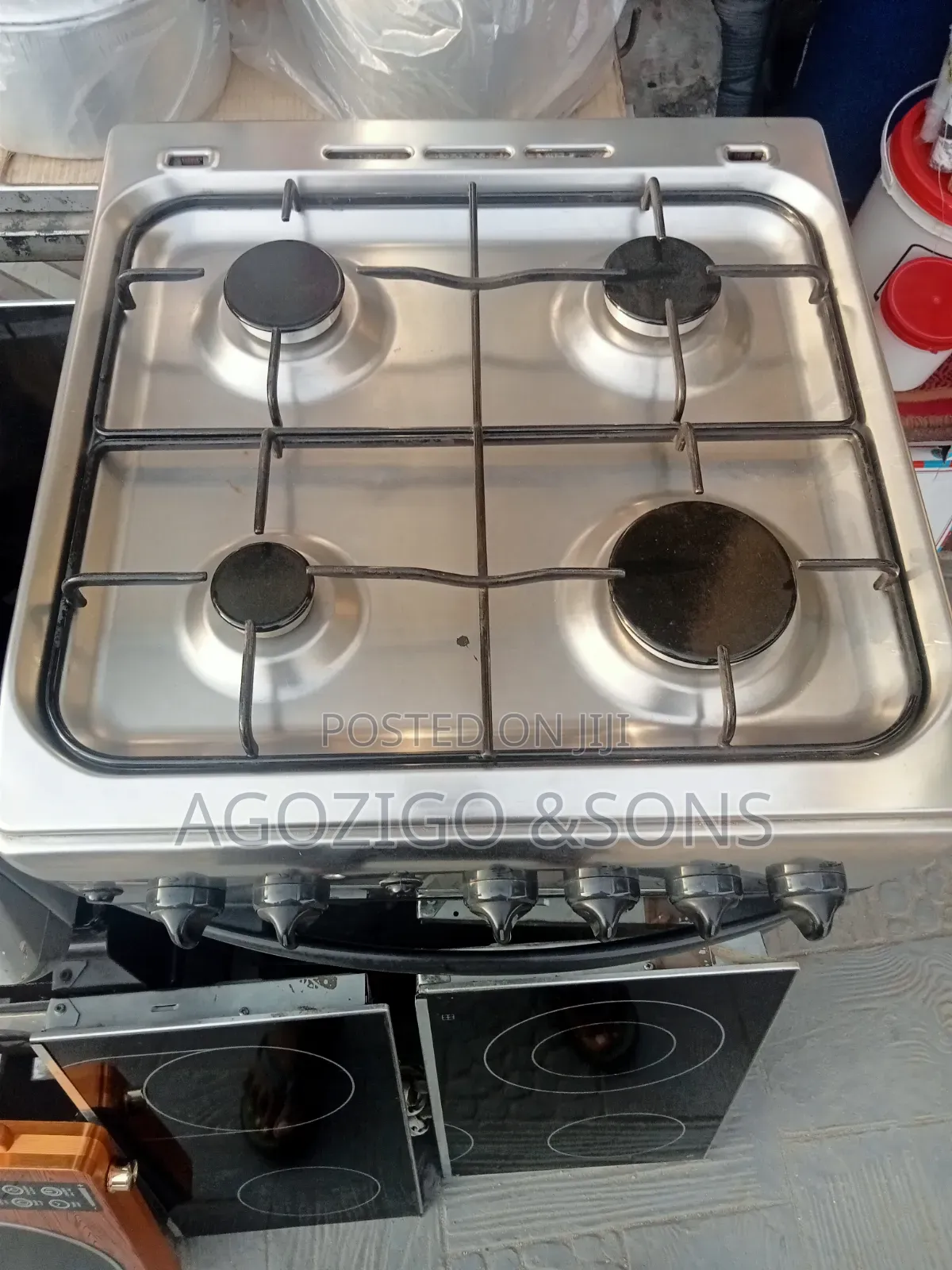 Standing Gas Cooker With Oven