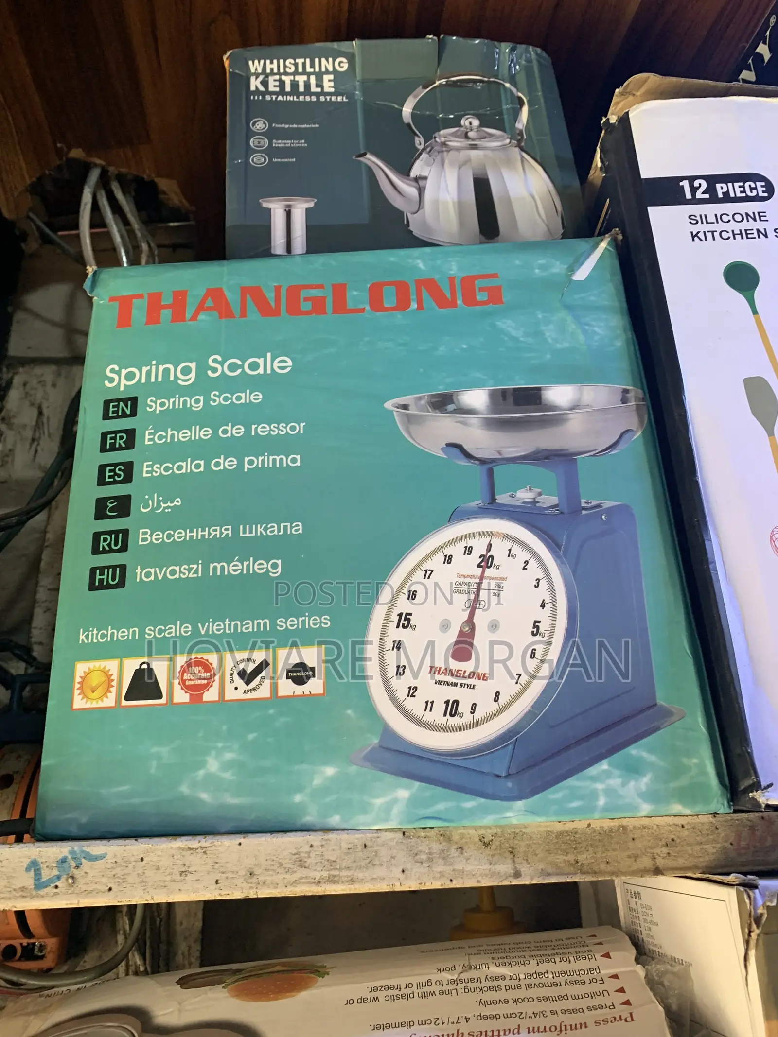 30kg Mechanical Platform Spring Kitchen Scale.