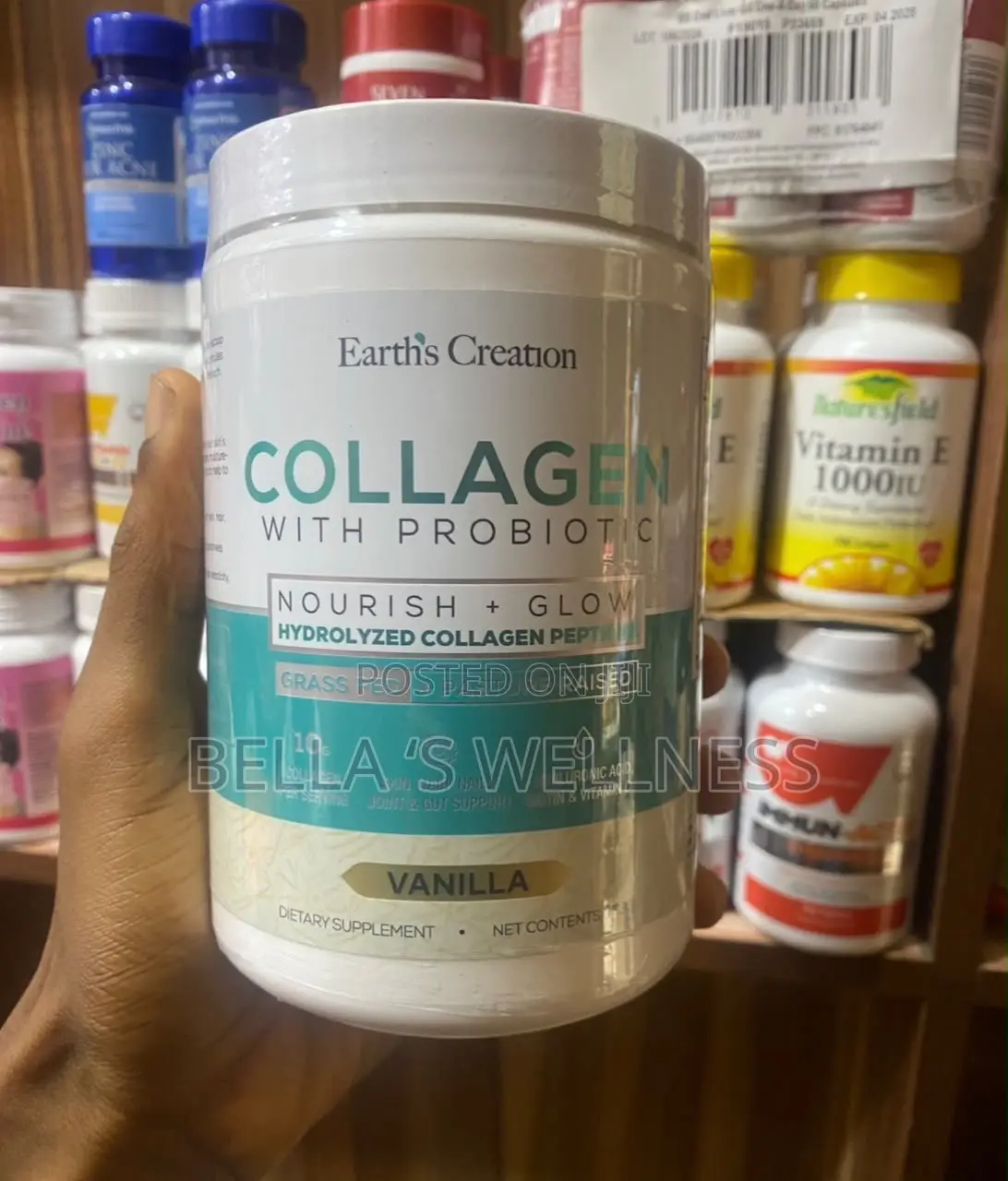 Earth's Creation Collagen With Probiotic