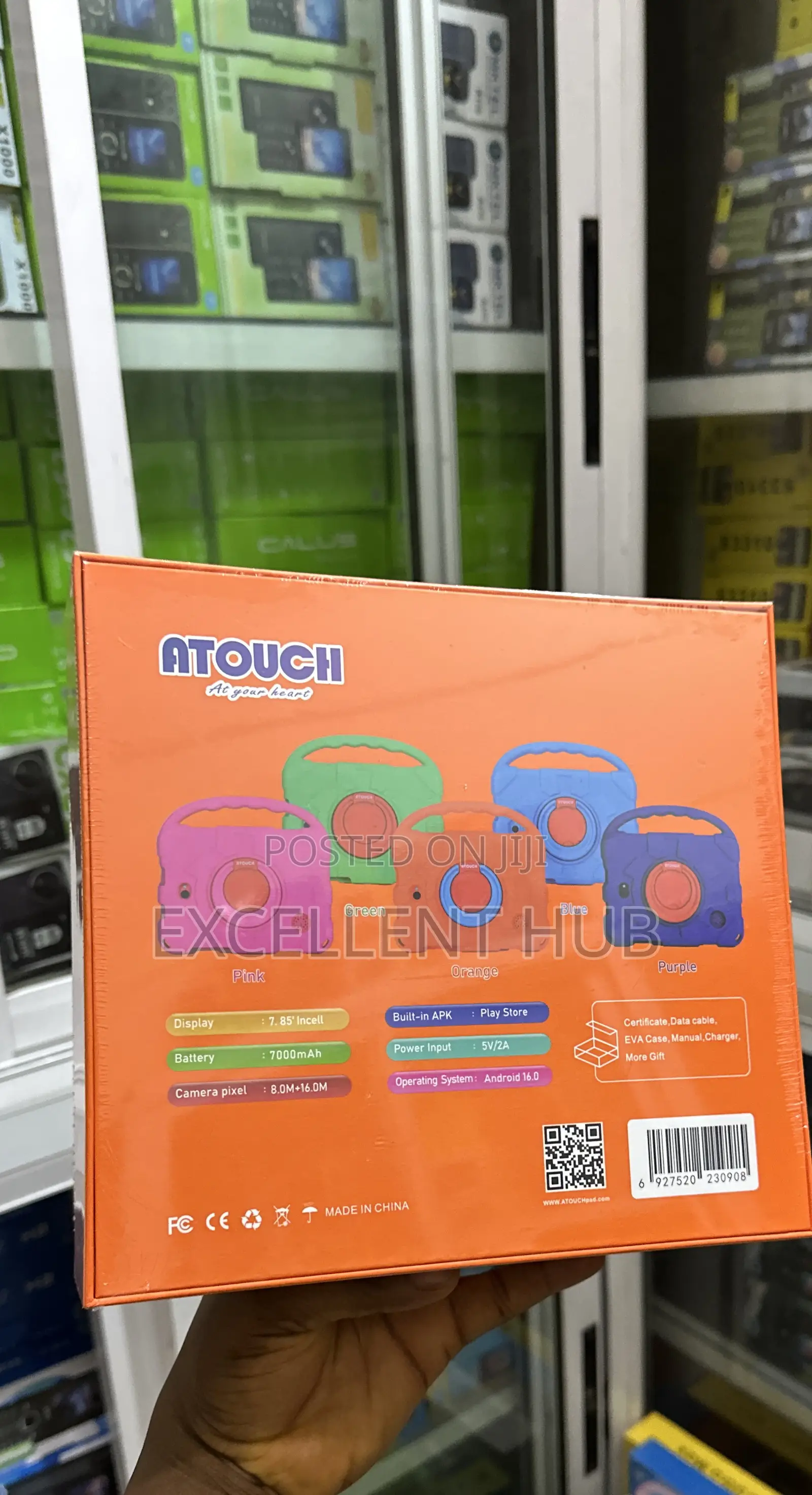 New Atouch KC66 Plus 256 GB Pink