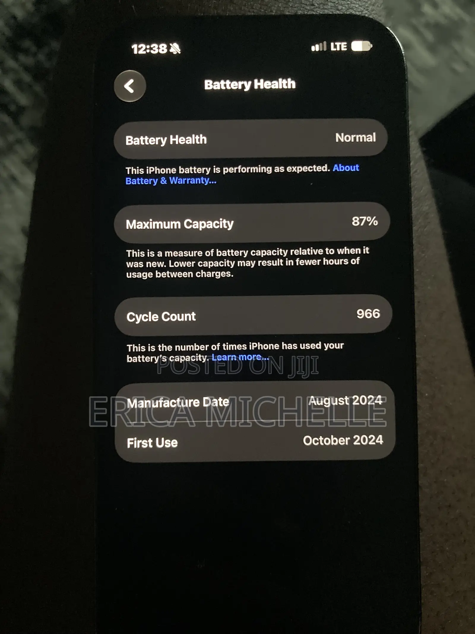 Apple iPhone 16 Pro 128 GB Black