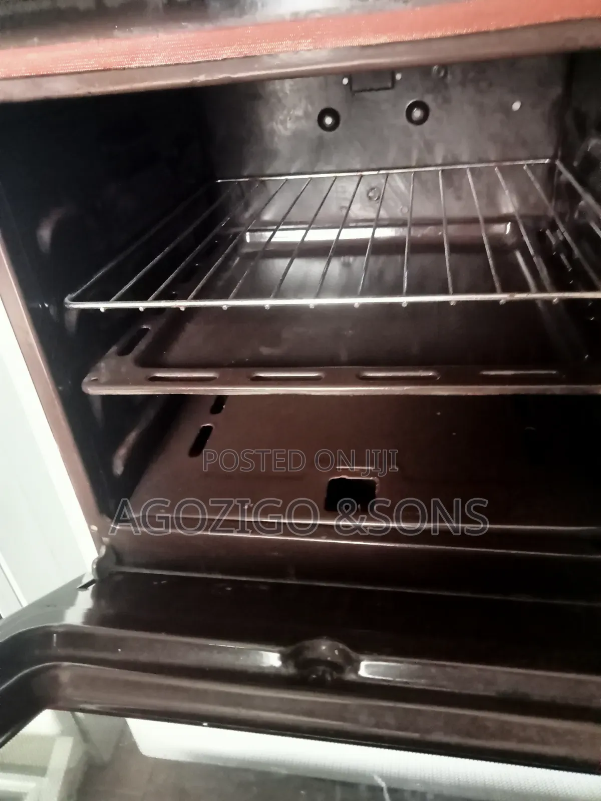 Four Burner Gas Cooker With Oven