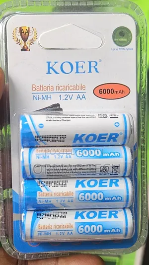Koer Rechargeable Battery Ni-Mh 1.2v Aa