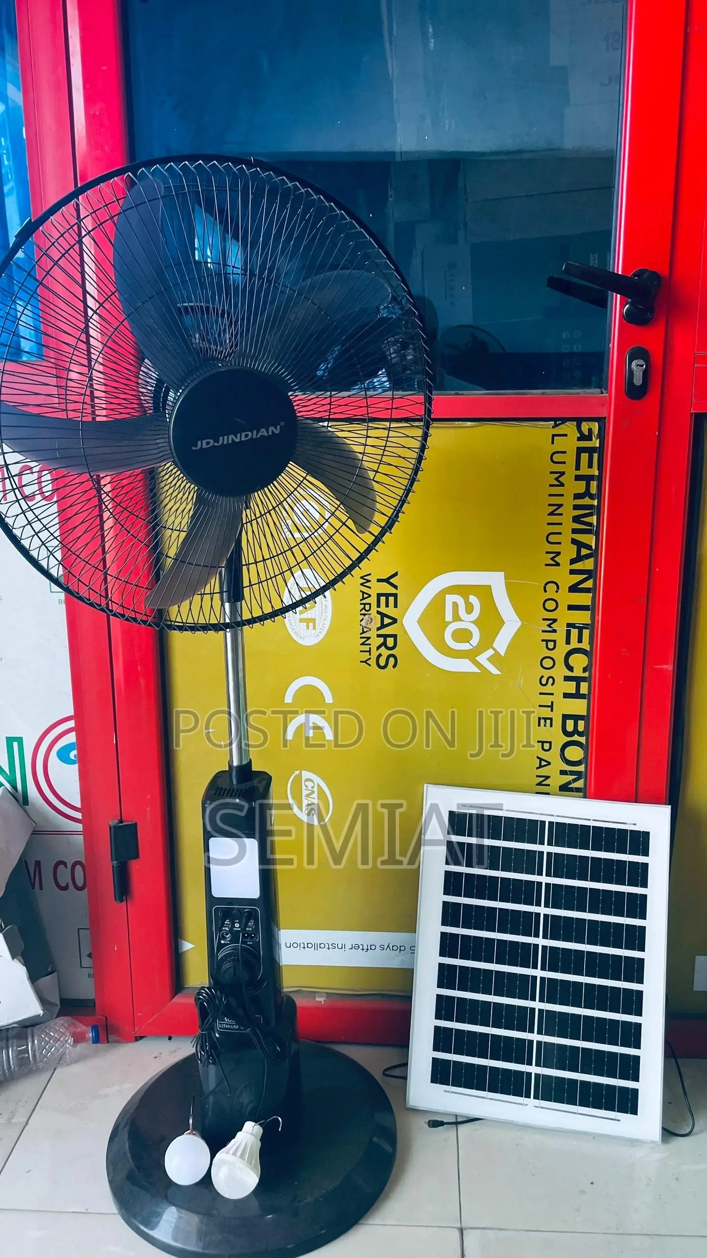 18inches JD Jidian Solar Fan