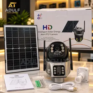 4G Intelligent Solar PTZ Security Camera