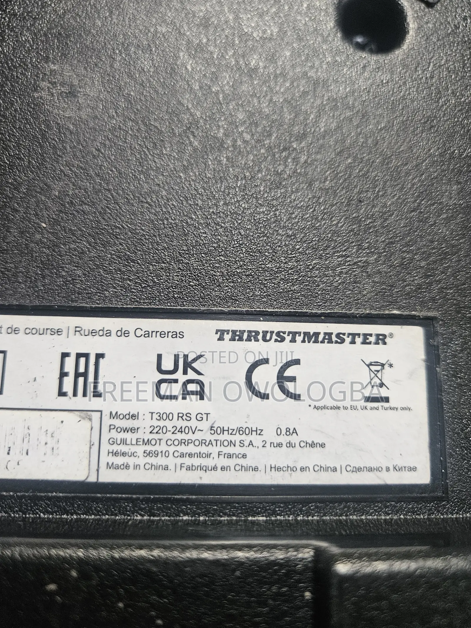 Thrustmaster T300rs Gt