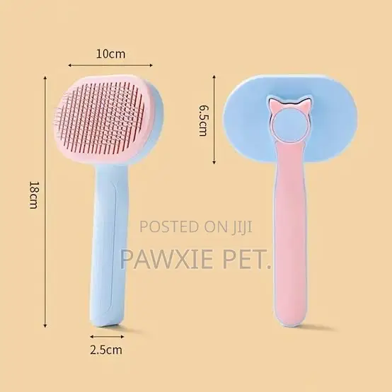 Rectangle Cathead Self Cleaning Slicker Brush