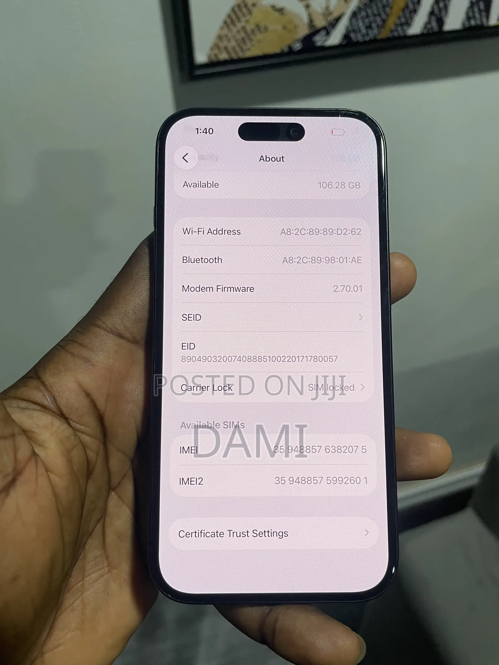 Apple iPhone 16 128 GB Black