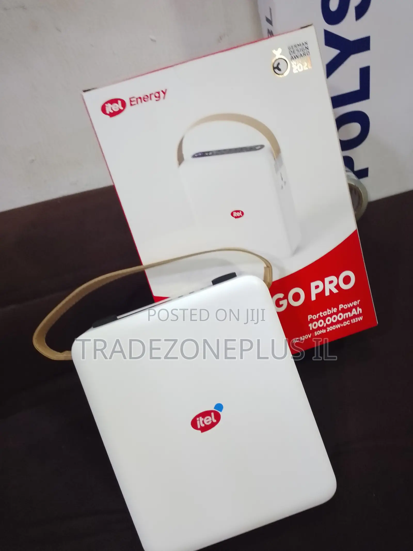 Itel Power Go Pro Massive-Capacity Mobile Power Unit
