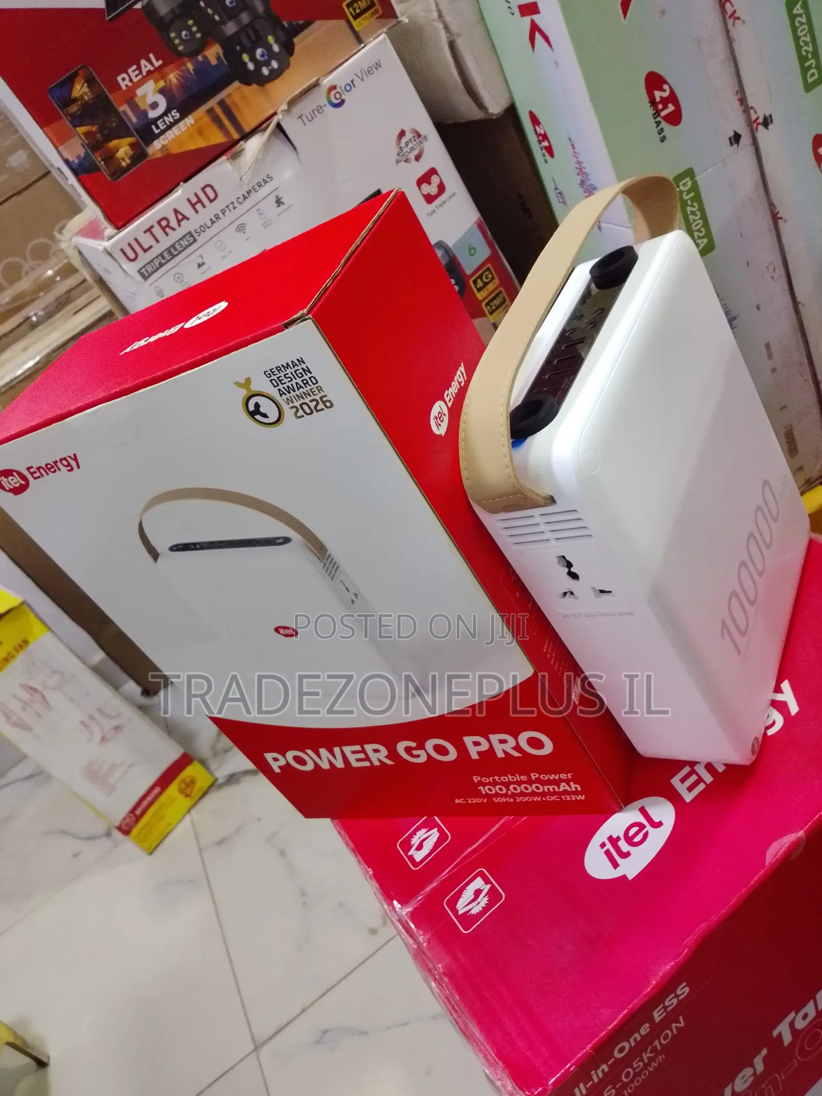 Itel Power Go Pro Massive-Capacity Mobile Power Unit