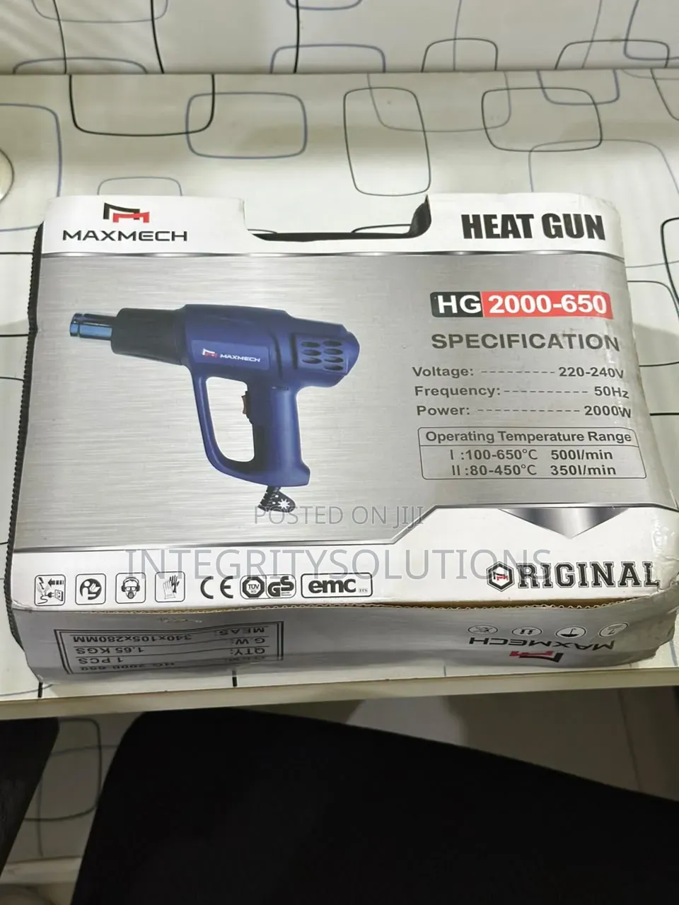 Maxmech HG 2000-650 Electric Heat Gun
