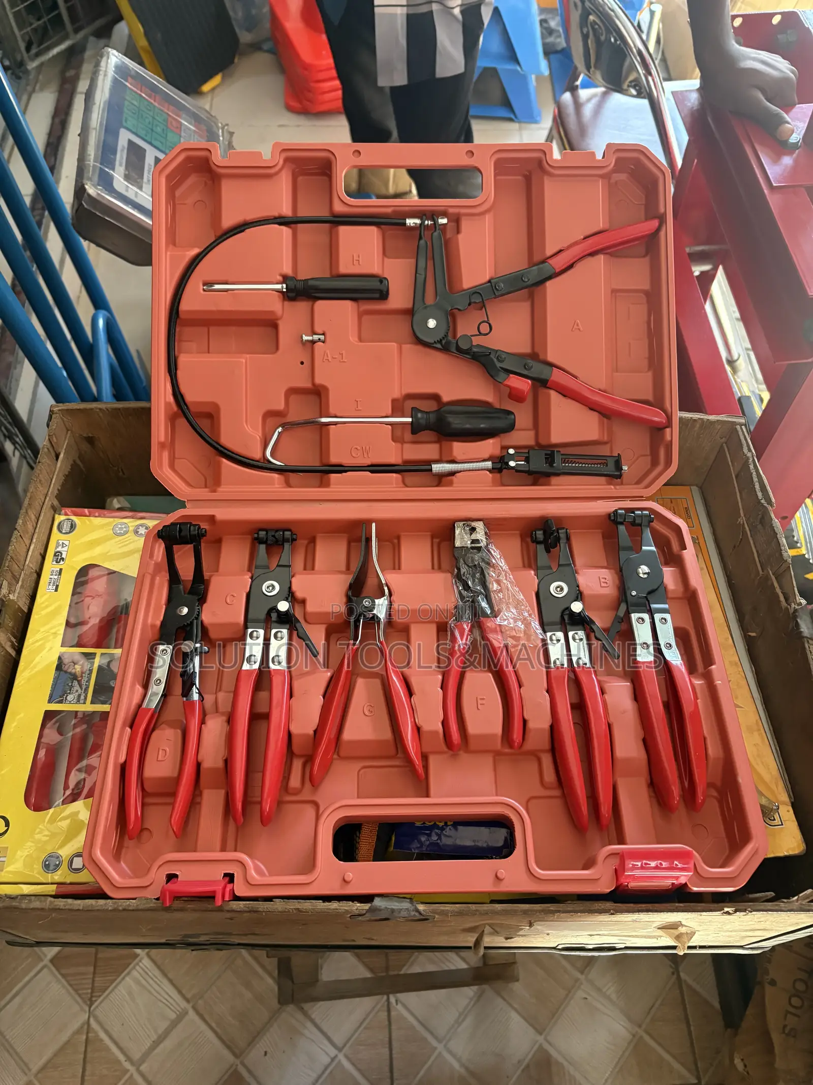 Set of Hose Clamp Pliers