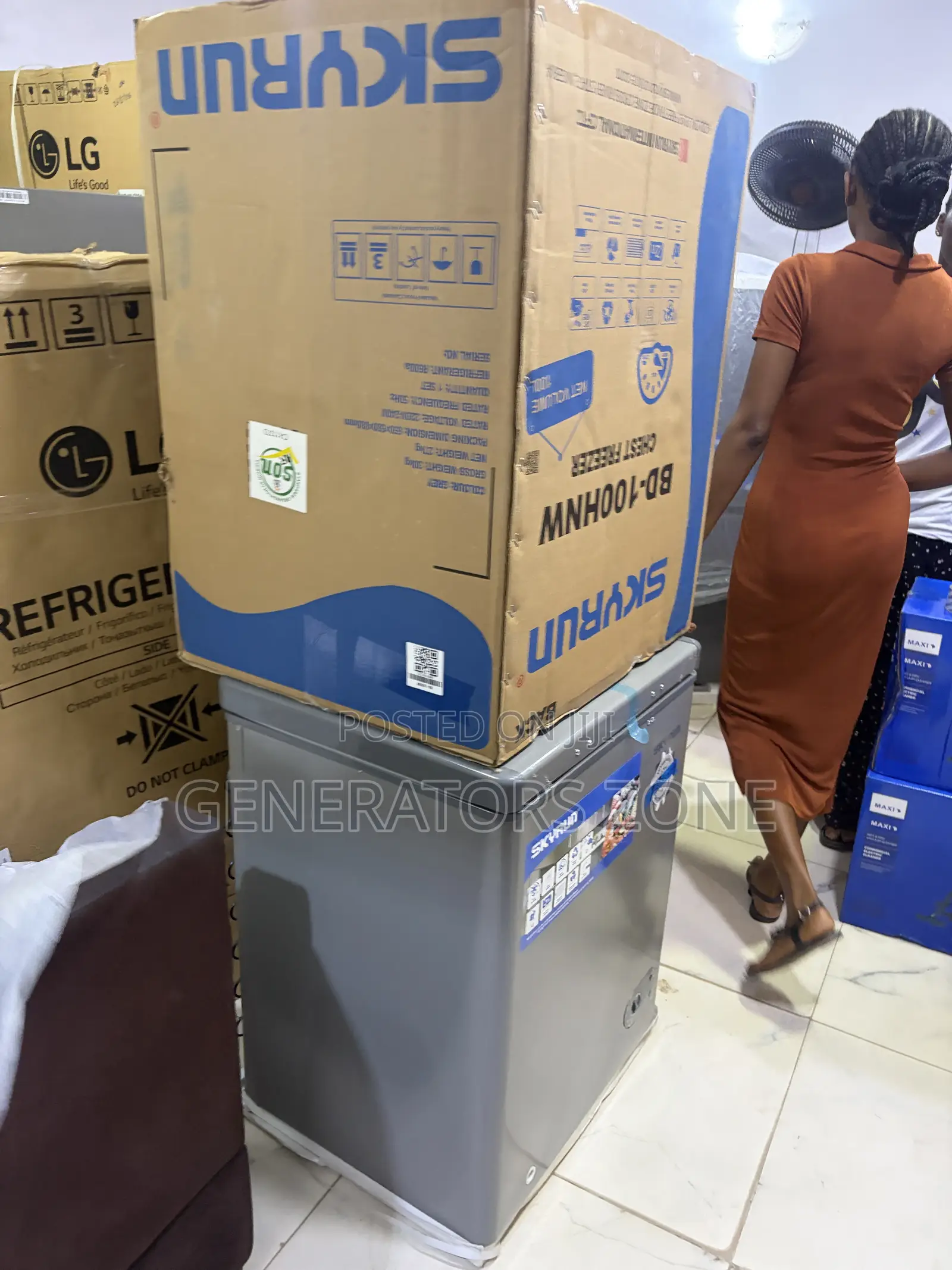 Skyrun BD-100HW Compact Deep Freezer