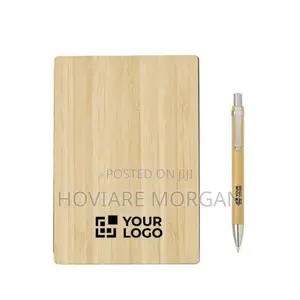2in1 Bamboo Notebook & Pen Corporate Gift