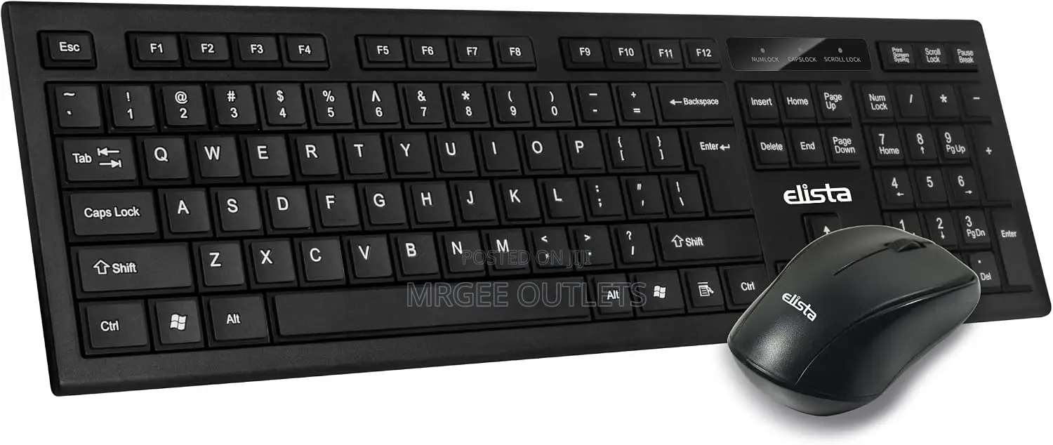 Elista KMC-752 Wireless Keyboard and Mouse Combo