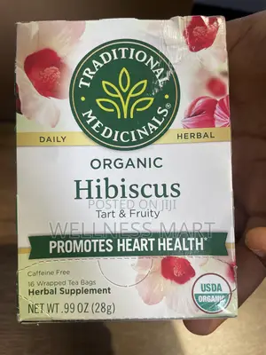 Organic Hibiscus Tea 28g | Tart, Fruity & Caffeine-Free
