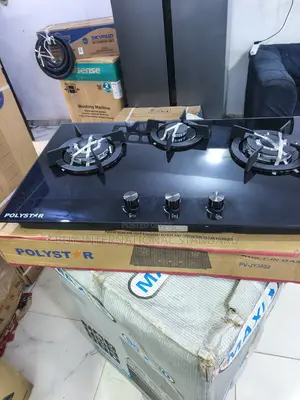 Polystar 3-Burner Gas Hob for Home Kitchen Improvement