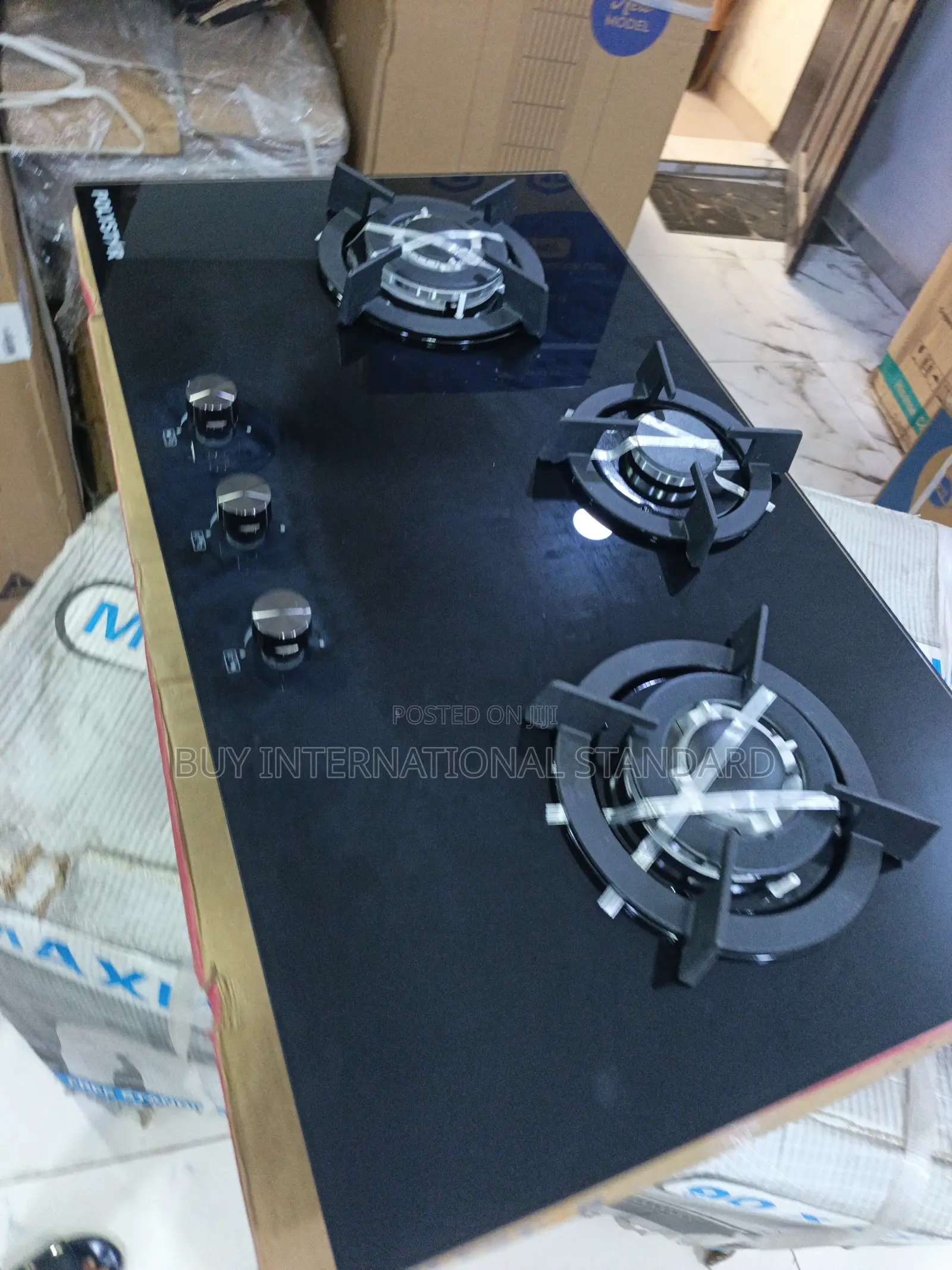 Polystar 3-Burner Gas Hob for Home Kitchen Improvement