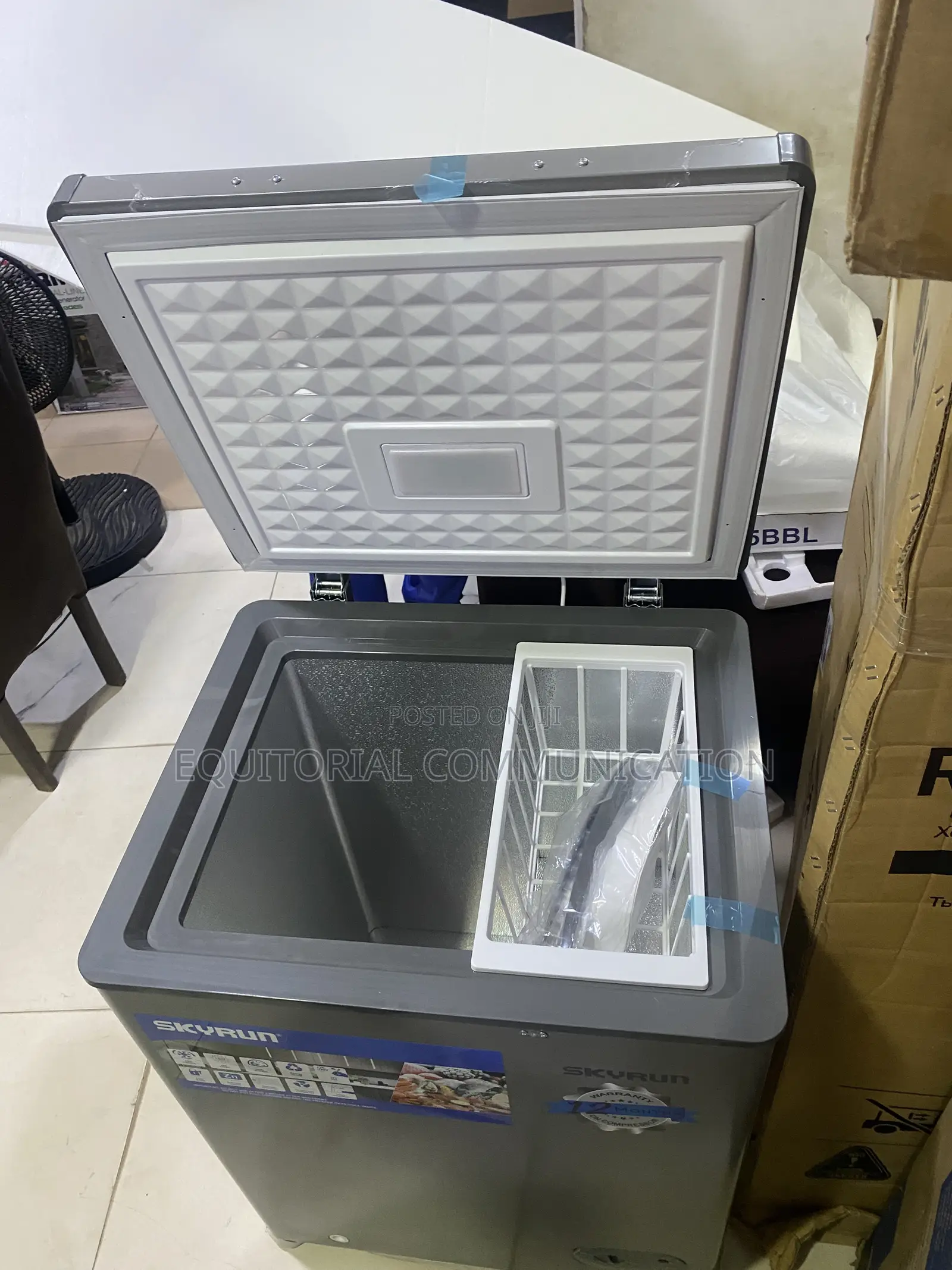 SKYRUN BD-100HNW Compact 100-Litre Deep Freezer