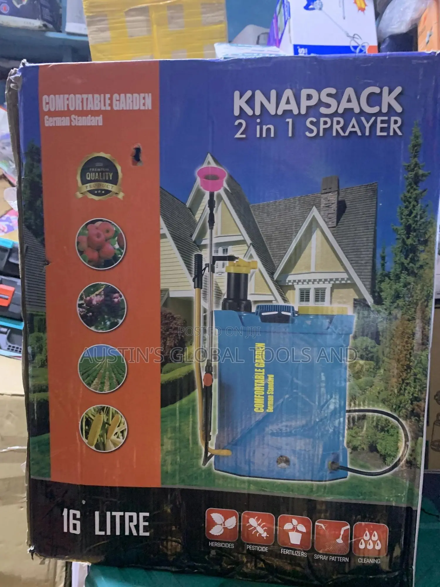 Knapsack 2in1 Sprayer 16liter