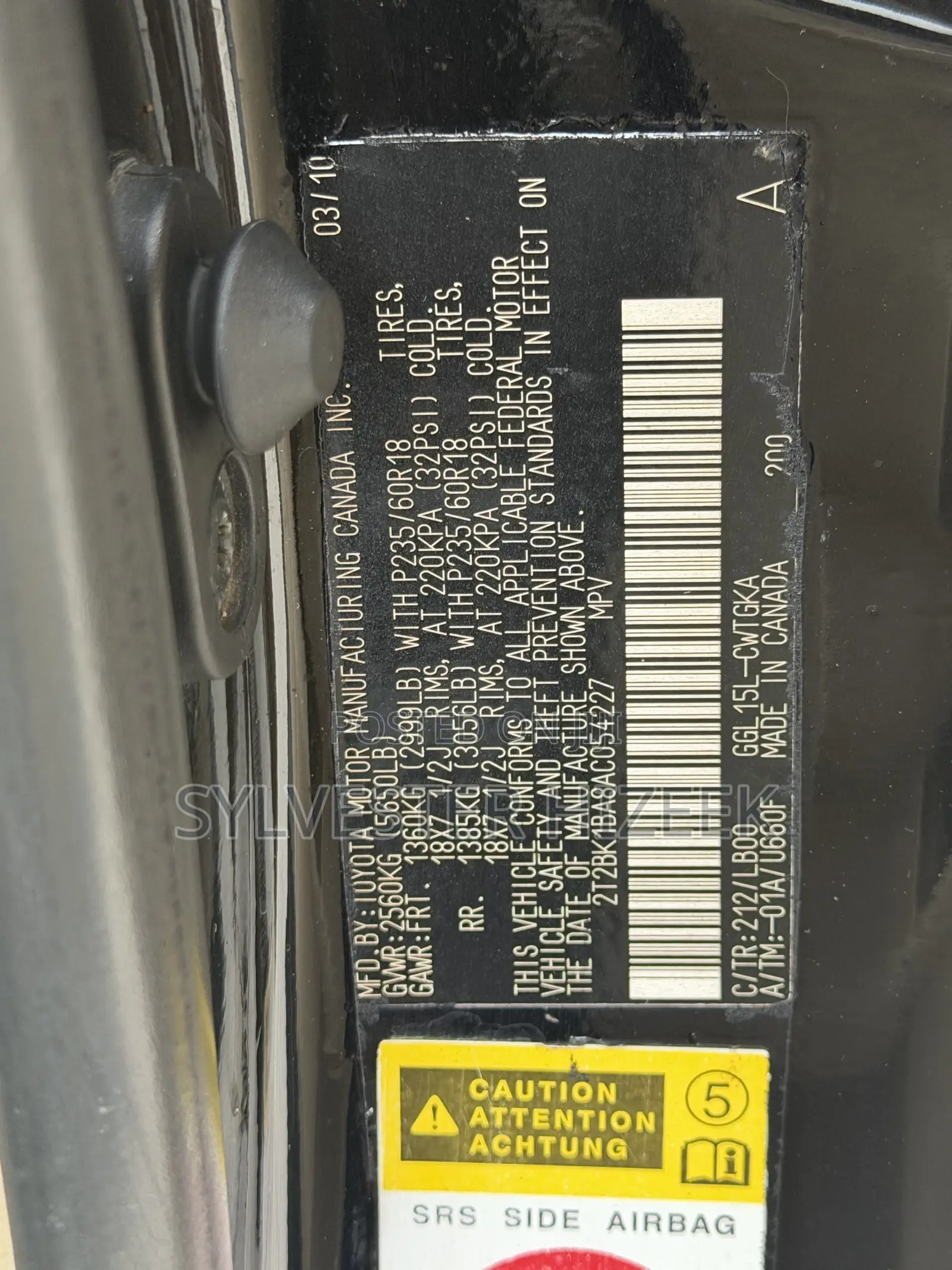 Lexus RX 2010 Black