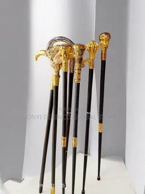 Original Gold Odogwu Igbo Walking Stick for Wedding Marriage