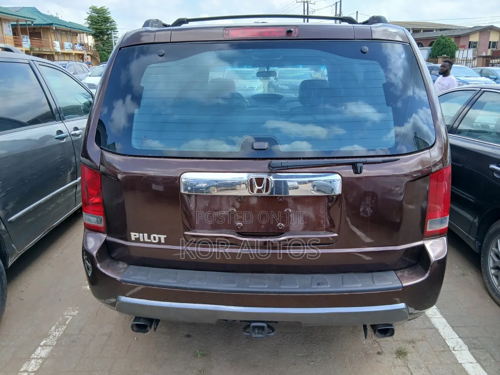 Honda Pilot 2008 Red