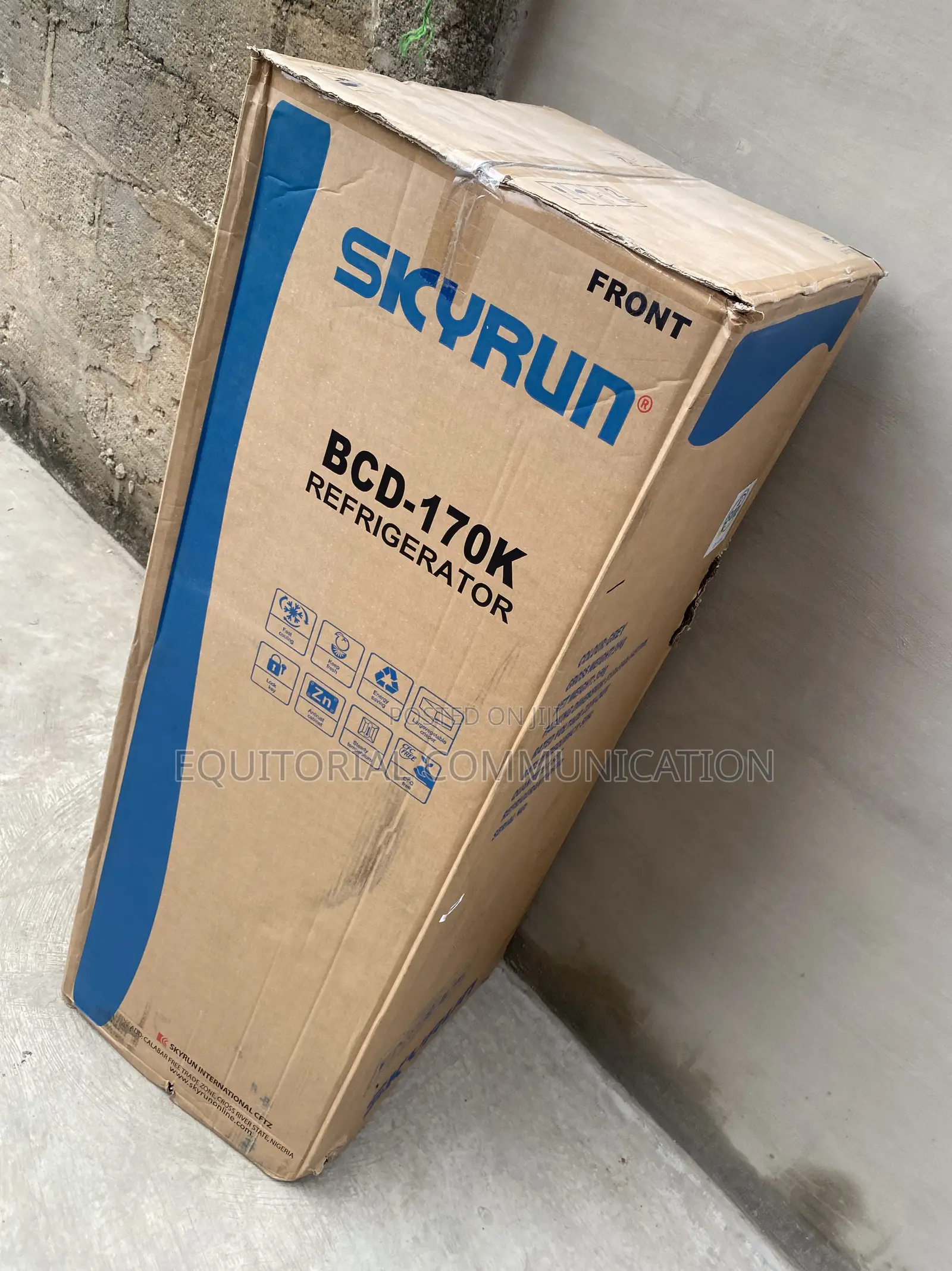 SKYRUN BCD-170K 170L Bottom Freezer Refrigerator