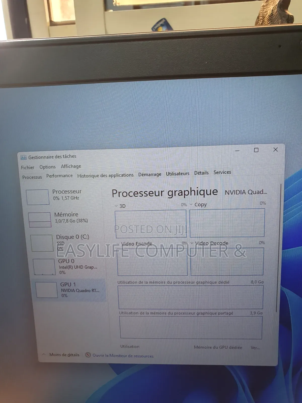Laptop Dell Precision 7740 16GB Intel Core i9 SSD 512GB