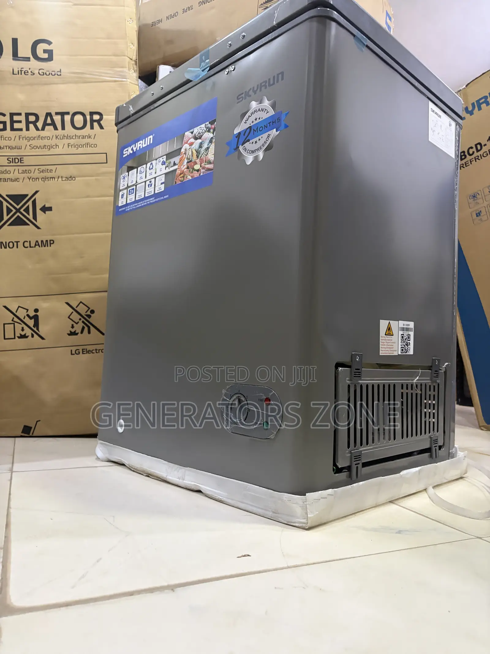 Skyrun 100L Chest Freezer for Modern Homes