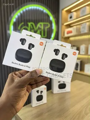 Xiaomi Redmi Buds 6 Play Earbuds - Black