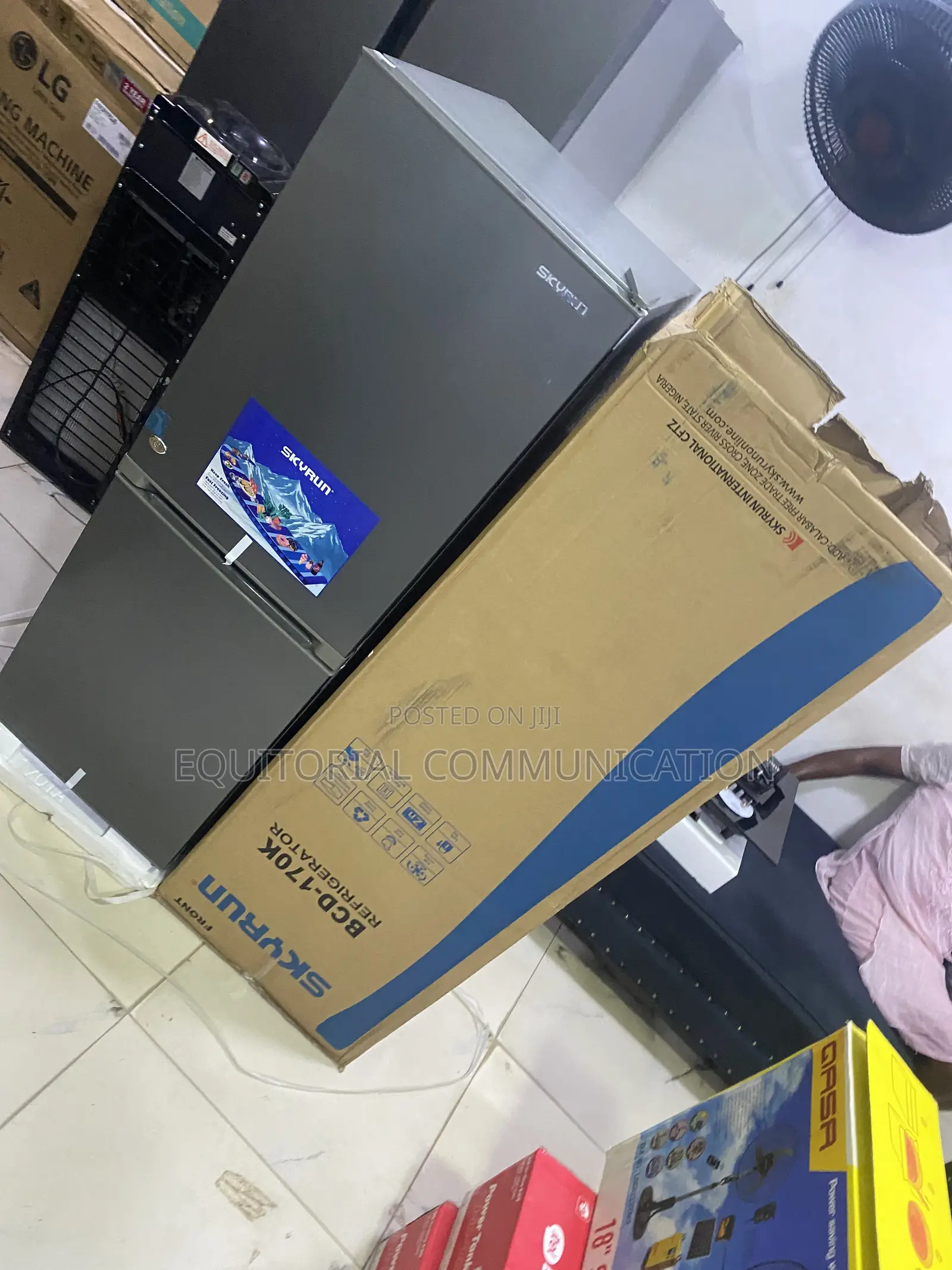 Skyrun BCD-170k 170l Kitchen Refrigerator - EQUITORIAL COMMUNICATION ...