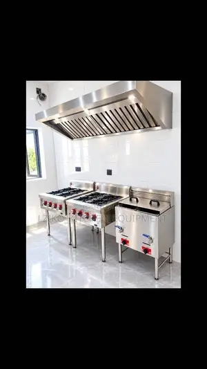 4-Burner Gas Cooker Without Oven