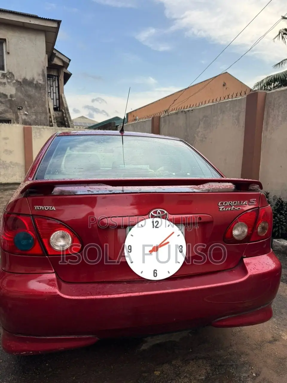 Toyota Corolla 2005 Red