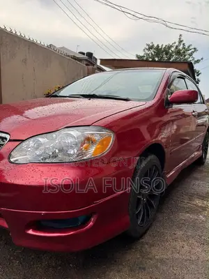 Toyota Corolla 2005 Red