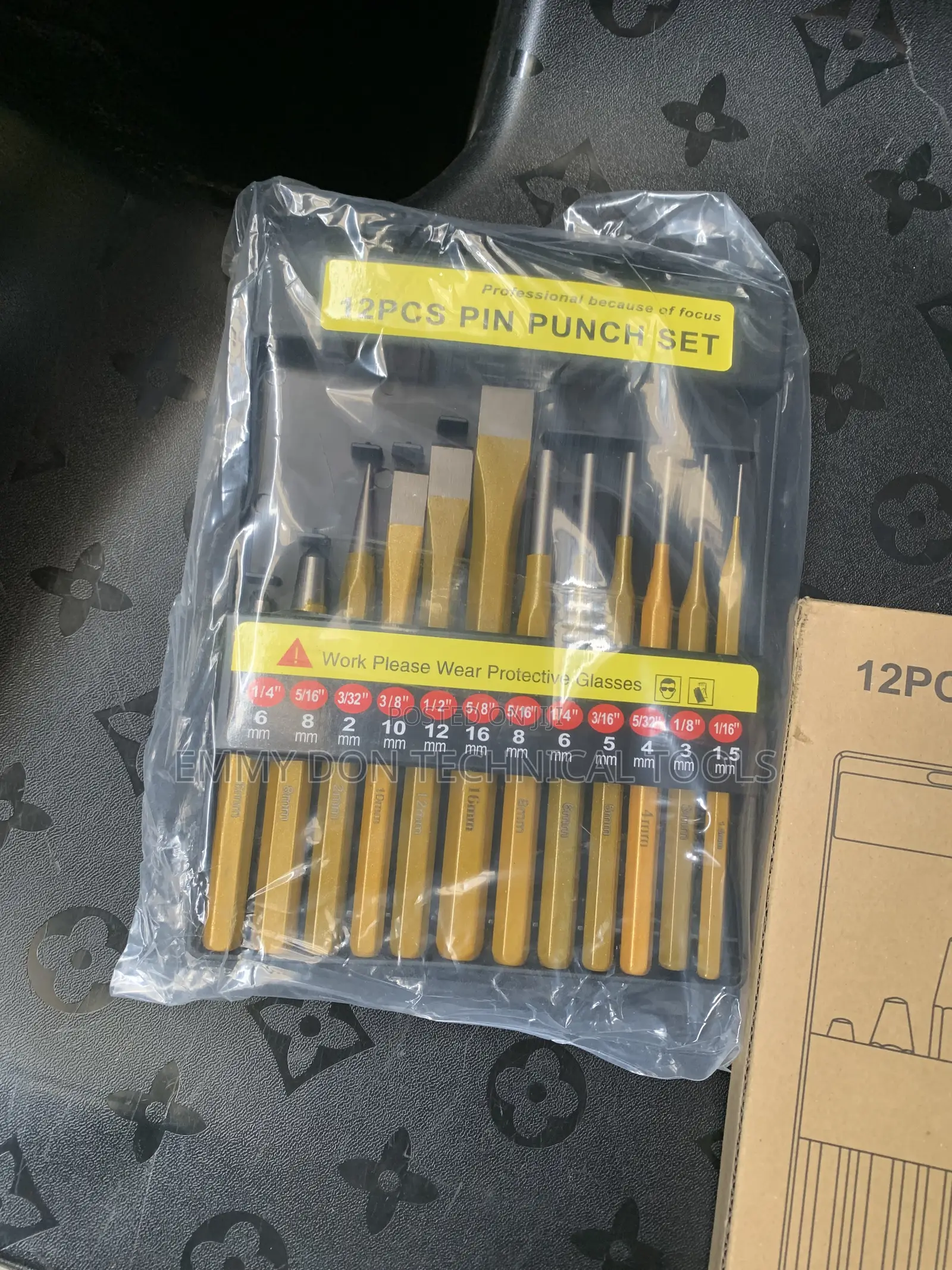 12pcs Punch & Chisel