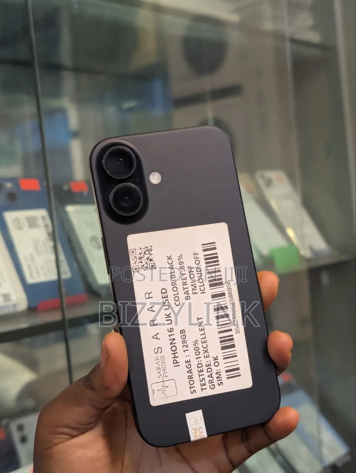 Apple iPhone 16 128 GB Black